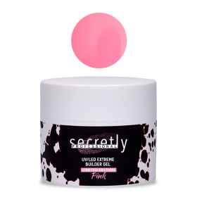 UV/LED gel Secretly EXTREME BUILDER Limited Edition Pink 50 g