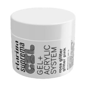 UV/LED Acrygel Clarissa SUPREMA Rosa Glitter 25 ml