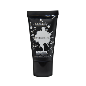 UV/LED Φθορίζων acrygel Secretly EVO SCULPTURE Pearl White 30 g