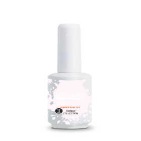Βάση ημιμόνιμου βερνικιού  SECRETLY Rubber Base Gel French Collection #11 15 ml