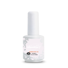 Βάση ημιμόνιμου βερνικιού  SECRETLY Rubber Base Gel French Collection #9 15 ml