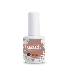 Βάση ημιμόνιμου βερνικιού  SECRETLY Rubber Base Gel French Collection #16 15 ml