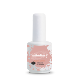 Βάση ημιμόνιμου βερνικιού  SECRETLY Rubber Base Gel French Collection #17 15 ml