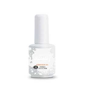 Βάση ημιμόνιμου βερνικιού  SECRETLY Rubber Base Gel French Collection #18 15 ml