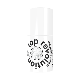 Top coat ημιμόνιμου βερνικιού Revolution MAGNETIC EFFECT 14ml