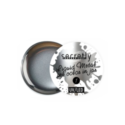 Gel painting Secretly Liquid metal gel color in jar 1 10 ml