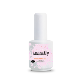 Βάση ημιμόνιμου βερνικιού  SECRETLY Rubber base Twinkle Collection 10 15ml