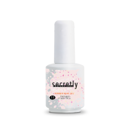 Βάση ημιμόνιμου βερνικιού SECRETLY  Rubber base Twinkle Collection 11 15 ml