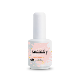 Βάση ημιμόνιμου βερνικιού SECRETLY Rubber base Twinkle Collection 13 15 ml