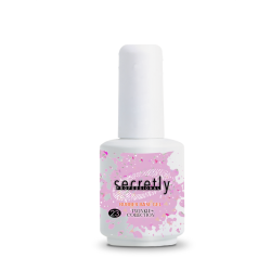 Βάση ημιμόνιμου βερνικιού SECRETLY Rubber base Twinkle Collection 23 15 ml