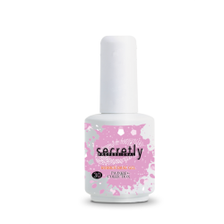 Βάση ημιμόνιμου βερνικιού SECRETLY Rubber base Twinkle Collection 30 15 ml