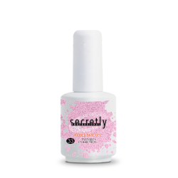 Βάση ημιμόνιμου βερνικιού SECRETLY Rubber base Twinkle Collection 33 15 ml