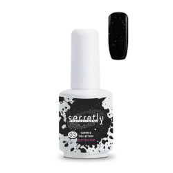 Top coat ημιμόνιμου βερνικιού  SECRETLY Shimmer Collection Glitter Top Coat 3 15 ml