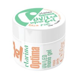 UV/LED gel Clarissa OPTIMA Monogel Rosa Fibro Di Vetro 50 g