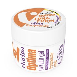 UV/LED gel Clarissa OPTIMA Transparante Long Form 50 g