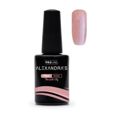 Βάση ημιμόνιμου βερνικιού  ALEXANDRA`S PROLINE Fiber Base The Pink City 14ml