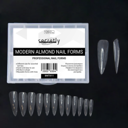 Dual forms Modern Almond Professional Nail Forms 120τμχ.