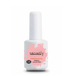 Βάση ημιμόνιμου βερνικιού SECRETLY Rubber Base Gel French Collection #8 15 ml