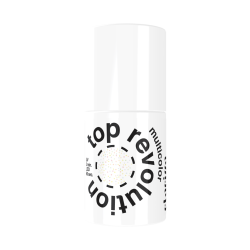 Top coat ημιμόνιμου βερνικιού Revolution MULTICOLOR 14ml