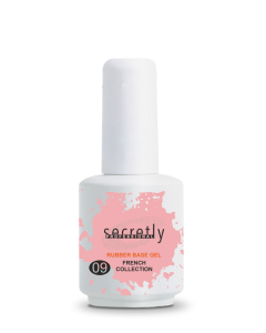 Βάση ημιμόνιμου βερνικιού SECRETLY PROFESSIONAL Rubber Base Gel French Collection #9 15ml