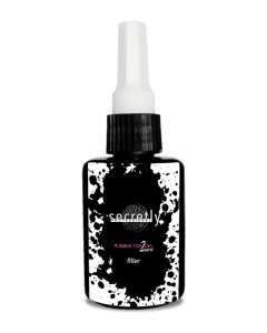 Top coat ημιμόνιμου βερνικιού SECRETLY PROFESSIONAL Rubber Top Gel 2 Hybrid Filler 50ml
