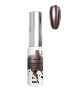Gel painting Secretly Liquid metal gel color in bottle 6 10 ml