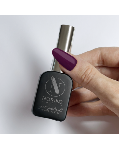 Ημιμόνιμο βερνίκι NORIKO nails Plum Rum #72