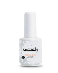 Βάση ημιμόνιμου βερνικιού SECRETLY PROFESSIONAL Rubber base Twinkle Collection 15 15ml