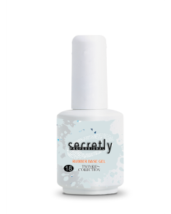 Βάση ημιμόνιμου βερνικιού SECRETLY PROFESSIONAL Rubber base Twinkle Collection 18 15ml