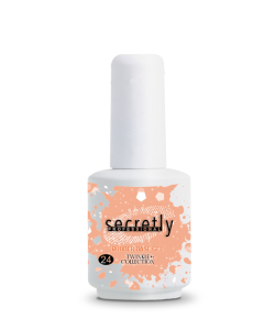 Βάση ημιμόνιμου βερνικιού SECRETLY PROFESSIONAL Rubber base Twinkle Collection 24 15ml