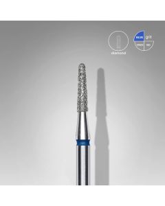 Διαμαντόφρεζα EC "Frustum" μπλε Head diameter 1.8mm working part 8.0mm