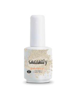 Βάση ημιμόνιμου βερνικιού SECRETLY PROFESSIONAL Rubber base Twinkle Collection 37 15ml