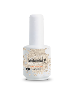 Βάση ημιμόνιμου βερνικιού SECRETLY PROFESSIONAL Rubber base Twinkle Collection 38 15ml