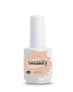 Βάση ημιμόνιμου βερνικιού SECRETLY PROFESSIONAL Rubber base Twinkle Collection 46 15ml