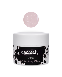 UV/LED gel Secretly EASY BUILDER Sparkling Beige 50 g