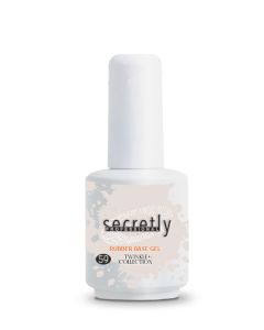Βάση ημιμόνιμου βερνικιού SECRETLY PROFESSIONAL Rubber base Twinkle Collection 59 15ml