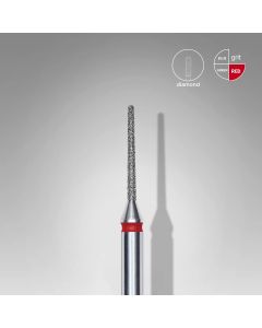 Διαμαντόφρεζα EC "Needle" κόκκινη Head diameter 1.0mm working part 10.0mm