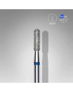 Διαμαντόφρεζα EC Rounded "Cylinder" μπλε Head diameter 2.3mm working part 8.0mm