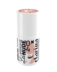 Βάση ημιμόνιμου βερνικιού CLARISSA Base Color Nude #4 14 ml