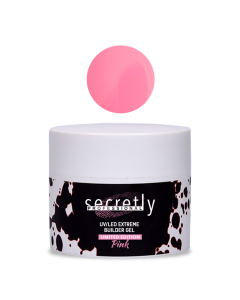 UV/LED gel Secretly EXTREME BUILDER Limited Edition Pink 50 g
