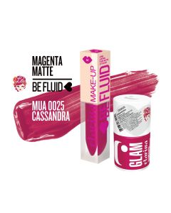 Κραγιόν Clarissa BE FLUID LIP COLOR Fuchsia Collection CASSANDRA-MAGENTA MATTE 4ml