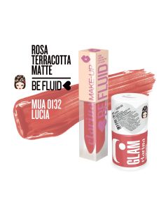 Κραγιόν Clarissa BE FLUID LIP COLOR Nude Collection LUCIA- TERRACOTTA PINK MATTE 4ml