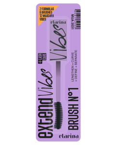 Βουρτσάκι για μάσκαρα Clarissa VIBES MASCARA BRUSH PURPLE N. 1