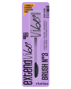 Βουρτσάκι για μάσκαρα Clarissa VIBES MASCARA BRUSH PURPLE N. 3