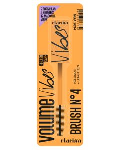 Βουρτσάκι για μάσκαρα Clarissa VIBES MASCARA BRUSH ORANGE N. 4
