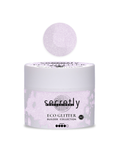 UV/LED gel SECRETLY PROFESSIONAL ECO GLITTER BUILDER GEL Collection #2