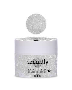 UV/LED gel SECRETLY PROFESSIONAL ECO GLITTER BUILDER GEL Collection #13