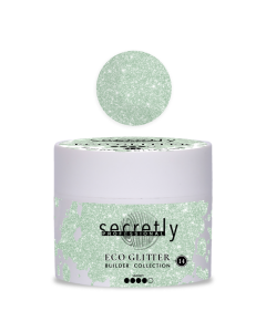 UV/LED gel SECRETLY PROFESSIONAL ECO GLITTER BUILDER GEL Collection #14