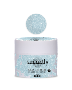 UV/LED gel SECRETLY PROFESSIONAL ECO GLITTER BUILDER GEL Collection #15