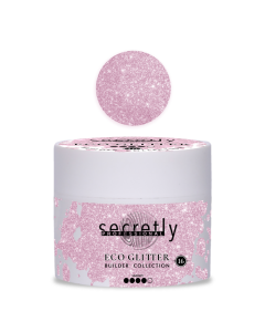 UV/LED gel SECRETLY PROFESSIONAL ECO GLITTER BUILDER GEL Collection #16